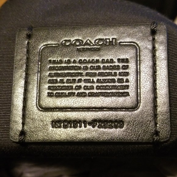 NWT COACH Signature Zip Shoulder Bag - Picture 7 of 7